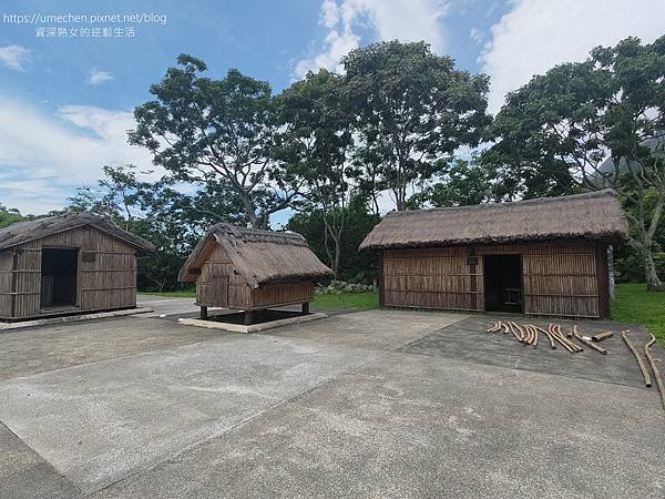 【台東成功】阿美族民俗中心:戶外表演廣場,直接面對太平洋;A