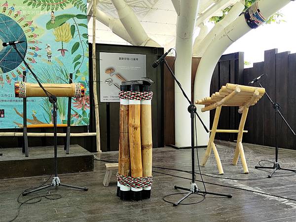 【台東成功】阿美族民俗中心:戶外表演廣場,直接面對太平洋;A