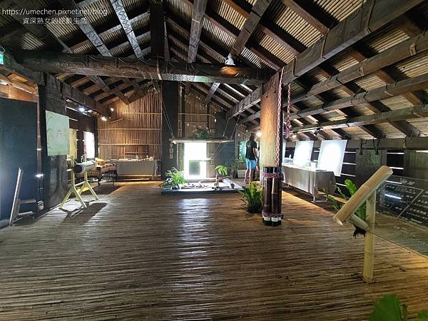 【台東成功】阿美族民俗中心:戶外表演廣場,直接面對太平洋;A