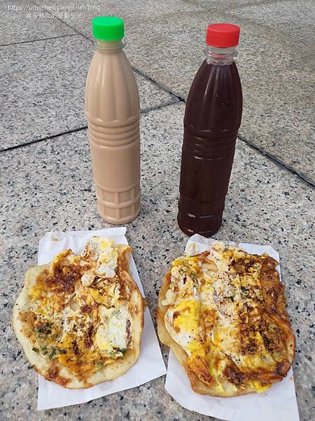 【南投市美食】小米蛋餅：只賣蛋餅+紅茶奶茶，類似蔥油餅，酥脆