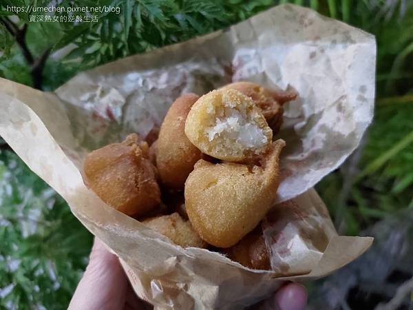 【彰化美食】彰化港仔菱角酥芋頭餅：小攤車傳承60年，台南菱角