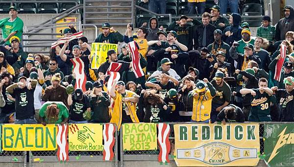Section 149 in Oakland by USA TODAY Sports Section 149 in Oakland by USA TODAY Sports