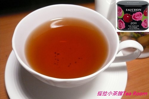 20120509法國Fauchon_2011限定版 Thé Rose Pomme 玫瑰蘋果茶  (4)