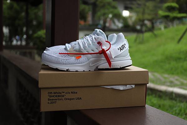 nike off white presto box