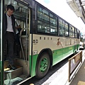 奈良的公車大致很新穎,都有鹿的標誌