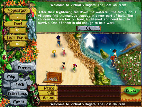 Virtual Villager 2 教學模式