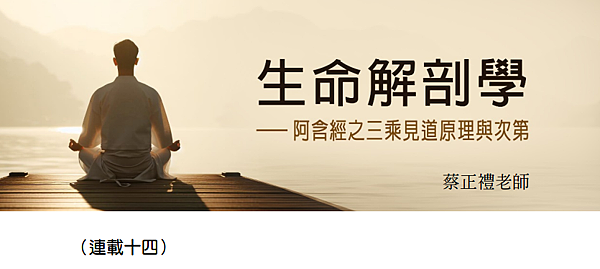 (201)生命解剖學---阿含精之三乘見道原理與次第(十四)