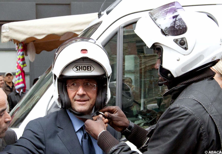 台灣機車法國總統也愛！歐蘭德搭乘台製MIT易維特EVT-40