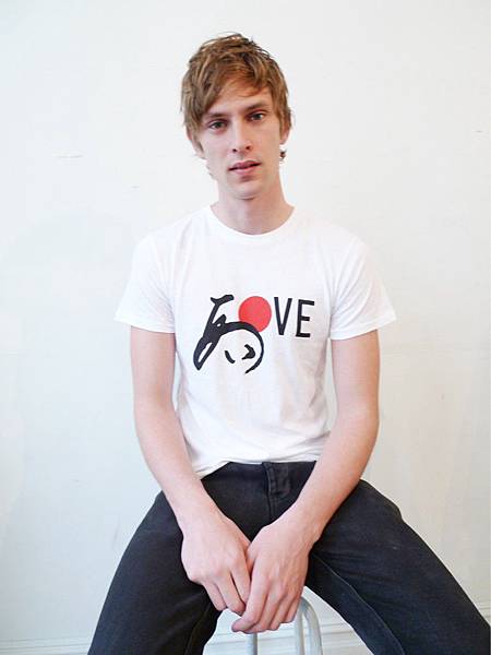 Mathias Lauridsen for Japan relif tee by Richard Tsai