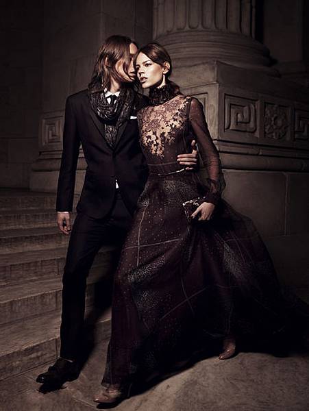 Freja Beha Erichsen & Tomek Szczukiecki by Mikael Jansson