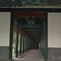a long covered corridor in 頤和園