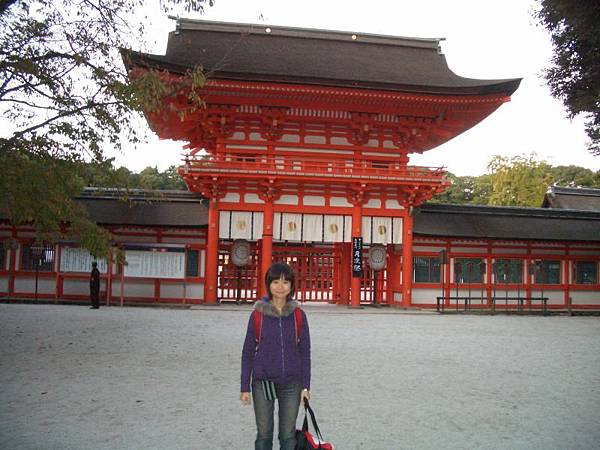 下鴨神社關門囉~~~~~