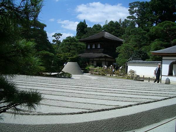 銀閣寺的枯山水