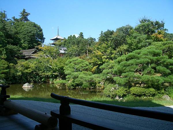 仁和寺的山水