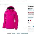 Women’s Powder Dash waterproof  insulated jacket