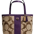 Coach 48798 khaki purple