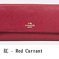 Coach 52337 red currant