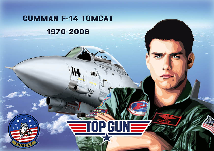 永遠的 F-14 雄貓戰機