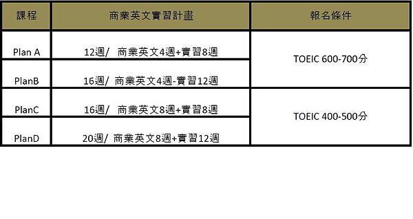 商業英文實習