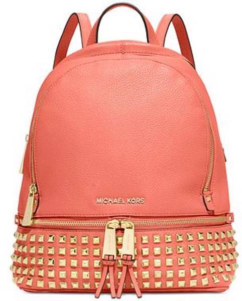 Michael Kors Rhea Small Studded Backpack1