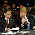  Cobi Jones and Alexi Lalas