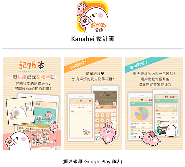 記帳APP推薦Kanahei 家計簿