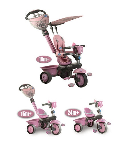 Smart Trike 3-in-1 Tricycle - Zoo Galah Smart Trike 3-in-1 Tricycle - Zoo Galah