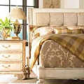 HW-175-14 Tuscan Home Upholsterd Bed (QUEEN, 同照片等級布料木色: TWD 156***)