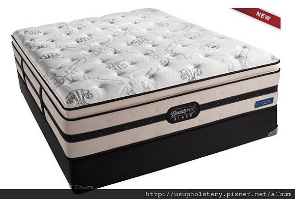 26-Simmons Beautyrest Black Brooklyn Plush Firm Pillowtop Mattress Set (QUEEN USD 1,933, 另有其他尺寸)