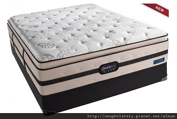 28-Simmons Beautyrest Black Georgianna Luxury Firm Pillowtop Mattress Set (QUEEN USD 2,366, 另有其他尺寸)