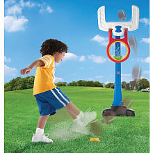 STEP2 Double Play Basketball and Football Set