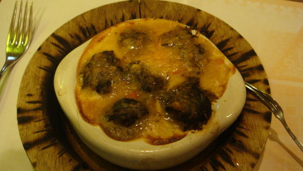 法式起司焗田螺 French style baked escargot with cheese