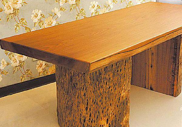 優渥學堂 UWOOD 挑選實木家具 實木家具桌板全實木餐桌