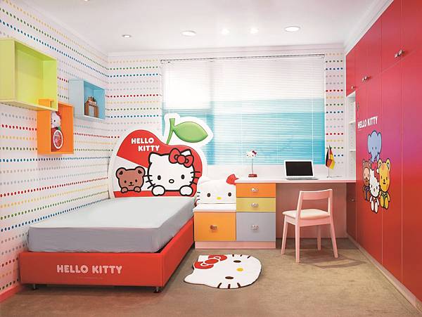 Order傢俱集團打造Hello Kitty公主新家