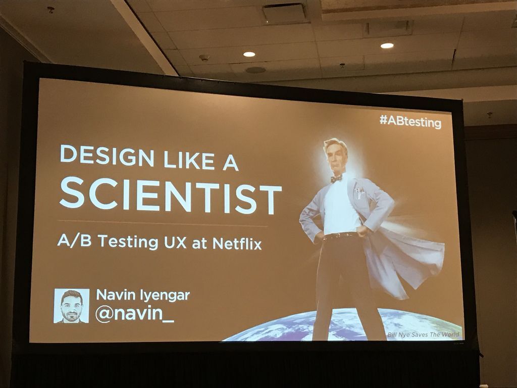 西南偏南 SXSW 直擊:Netflix 的 A/B Testing 西南偏南 SXSW 直擊:Netflix 的 A/B Testing