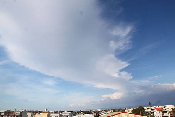 天空的白雲