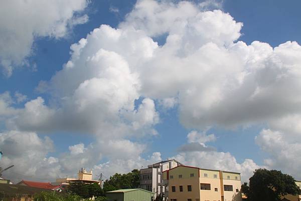 講堂上空的雲彩之八