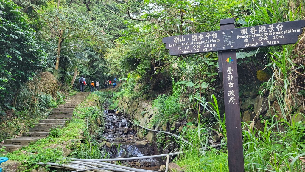 十八拐水圳步道賞櫻