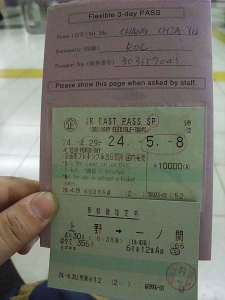 JR East Pass Special 