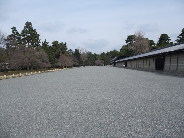 京都御所外的道路