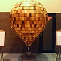 旅館內的熱氣球