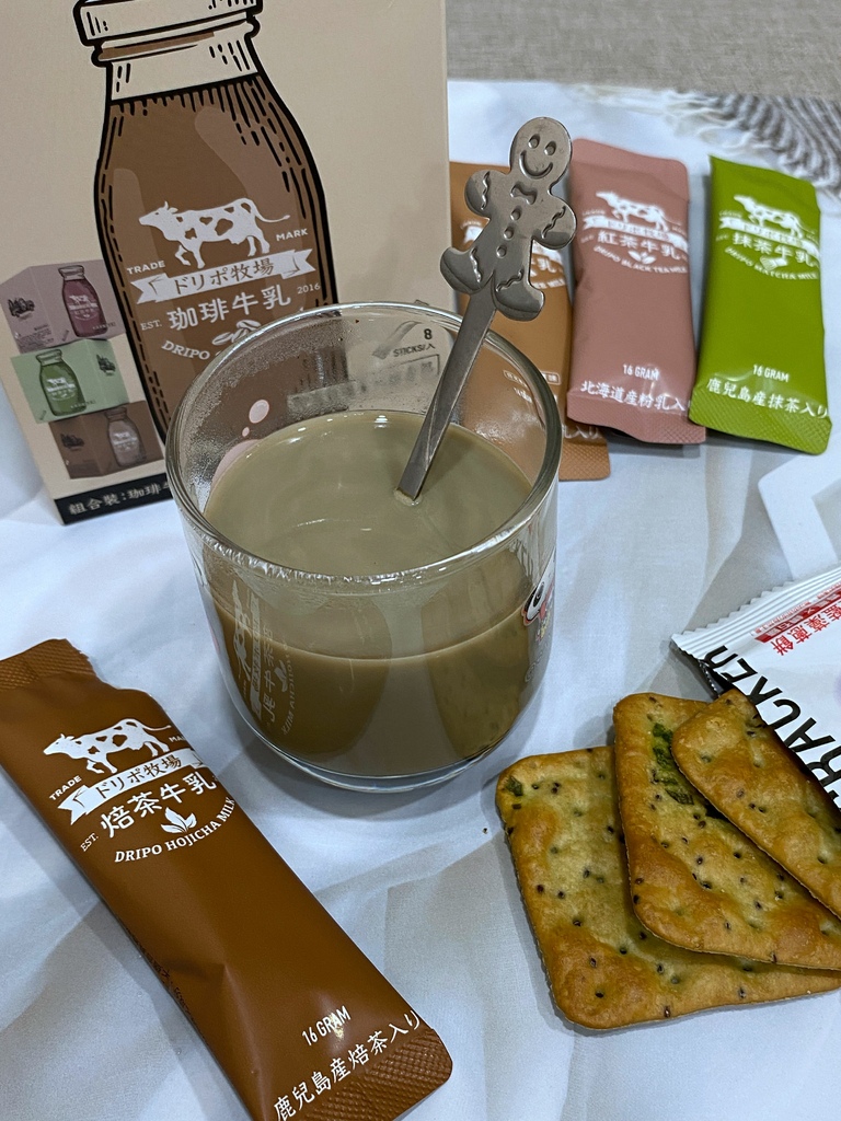 熱銷第一的即溶品牌～Dripoドリポ牧場 牧場系列四種口味，