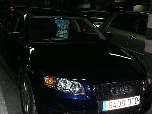 在西班牙的愛車Audi A4