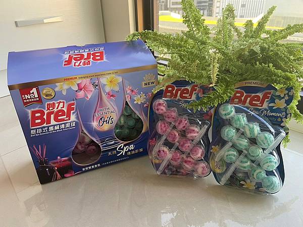 【Bref妙力SPA精油馬桶球 凡妮莎居家清潔馬桶馬桶球的使