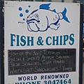 當地的"名產" Fish&Chips