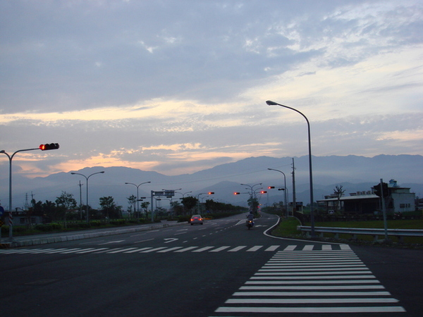 夕陽-蘭陽美景