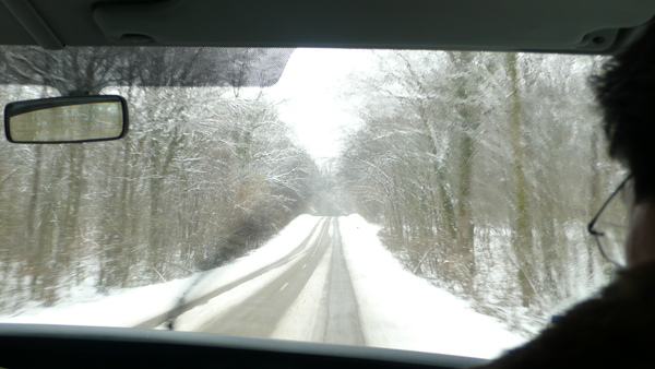 第一次碰到大雪