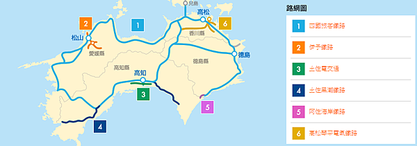 JR四國周遊卷