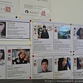 Hostel Korea的服務人員照片也張貼在牆上