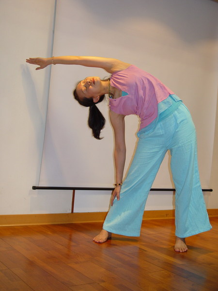 側彎side bending posture